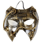 steampunk masker, koper