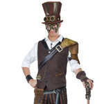 steampunk masker, koper