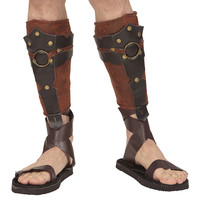 lederlook beenbedekking romein/griek