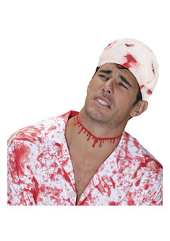 bandage met bloed 6.8 mtr