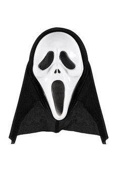 makser met kap schreeuwende geest