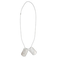 dog tag aan ketting