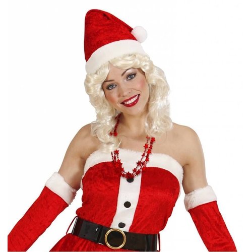 sterrenketting, rood 210cm