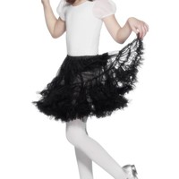 Petticoat stroken zwart kinderen