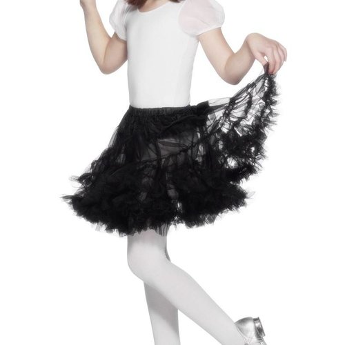 Petticoat stroken zwart kinderen