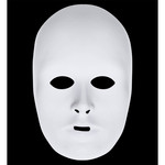 luxe unisex beschilderbaar wit masker