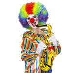 opblaasbare saxefoon geel