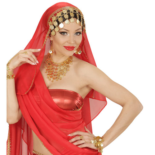 vinger pols armband met muntjes