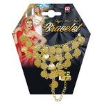 vinger pols armband met muntjes