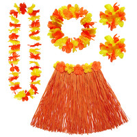 hawaii set oranje