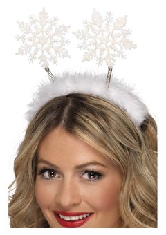 Diadeem sneeuwvlokken