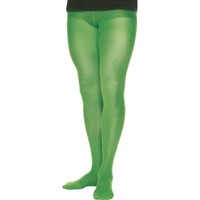 Groene heren panty kerstelf