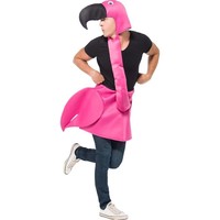 Flamingo kostuum roze
