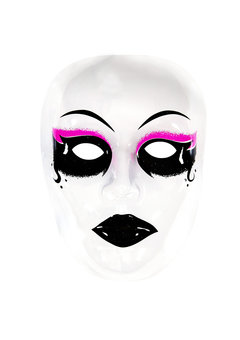 pvc masker, gothische vampier