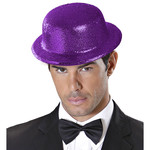 glitter bolhoed, paars