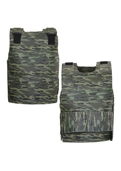 kogelvrij vest camouflage, volwassen