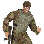 kogelvrij vest camouflage, volwassen