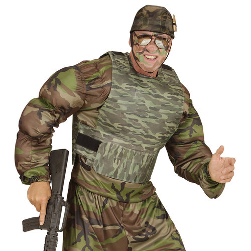 kogelvrij vest camouflage, volwassen