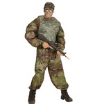 kogelvrij vest camouflage, volwassen