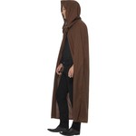 Bruine cape grafgraver kostuum