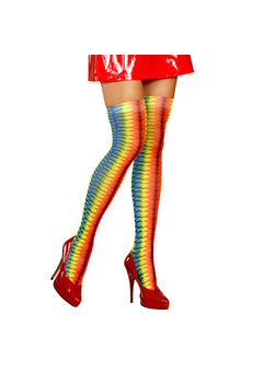 tye dye panty hoog