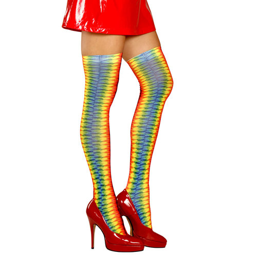 tye dye panty hoog