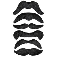 set van 6 piraten snorren