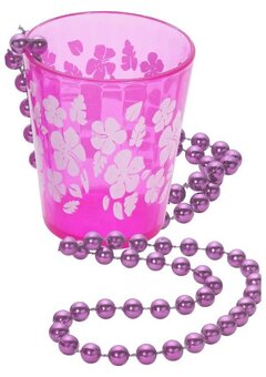 Shot glaasje hot pink