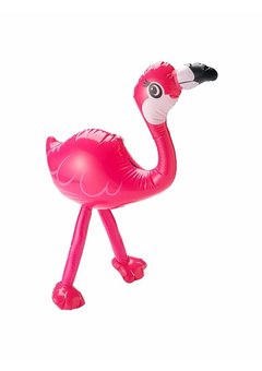 Opblaasbare flamingo 55cm
