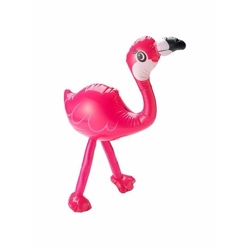 Opblaas flamingo 55cm groot