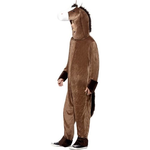 Paard kostuum groot hoofd
