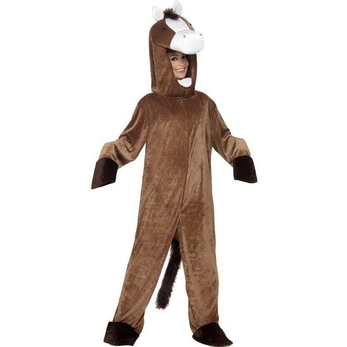 Paard kostuum groot hoofd