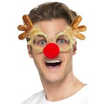 Rendierbril met rode neus