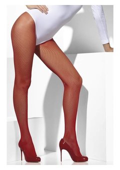 Visnet panty rood dames