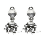 oorringen piraat schedel