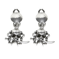 oorringen piraat schedel