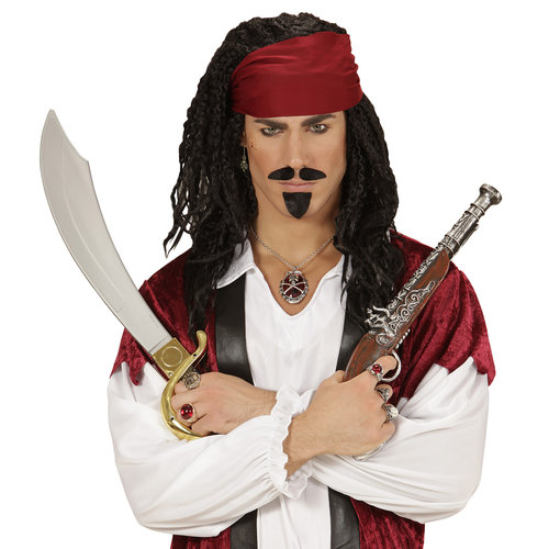 oorringen piraat schedel en botten