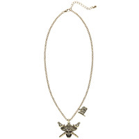 ketting piraten zwaard/vlag