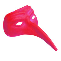 venetiaans masker, rood
