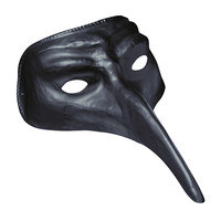 venetiaans masker, zwart