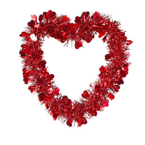 tinsel hart, valtentijnsdag