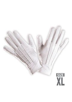 handschoenen wit, xl