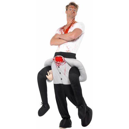 Gedragen door man zonder hoofd