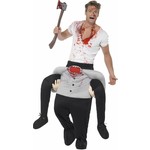 Gedragen door man zonder hoofd