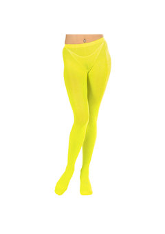 panty neon 40 den, geel xl