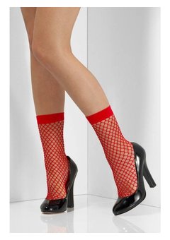 Kousjes visnet print rood dames