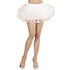 tutu luxe met satijnen afwerking, wit