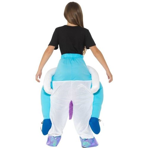 Gedragen door eenhoorn voor kinderen