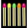 set van 5 neon schminkstiften