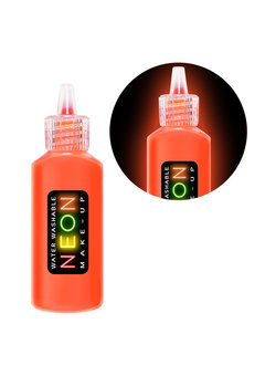 make-up spray, neon oranje